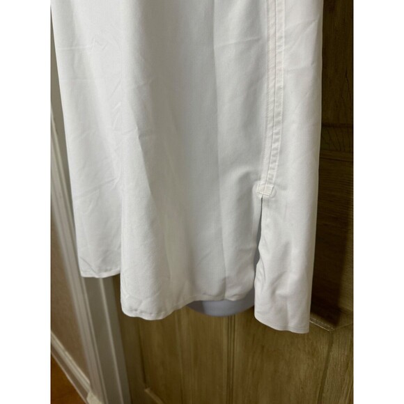 Athleta Zephyr Tank Top Womens Medium White Featherweight Stretch Gym - Picture 4 of 6